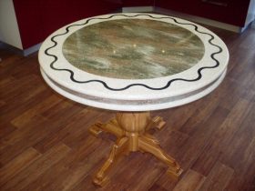 Сборка круглого стола в Лебедяни